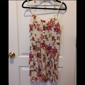 Pacsun la hearts button up fit n flare dress